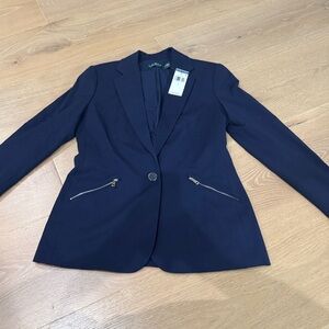 NWT Ralph Lauren “Lauren label” Black Women's Blazer size 2